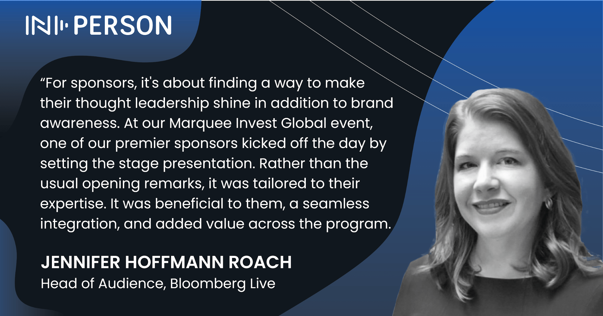 Jennifer Hoffmann Roach - Event Sponsors