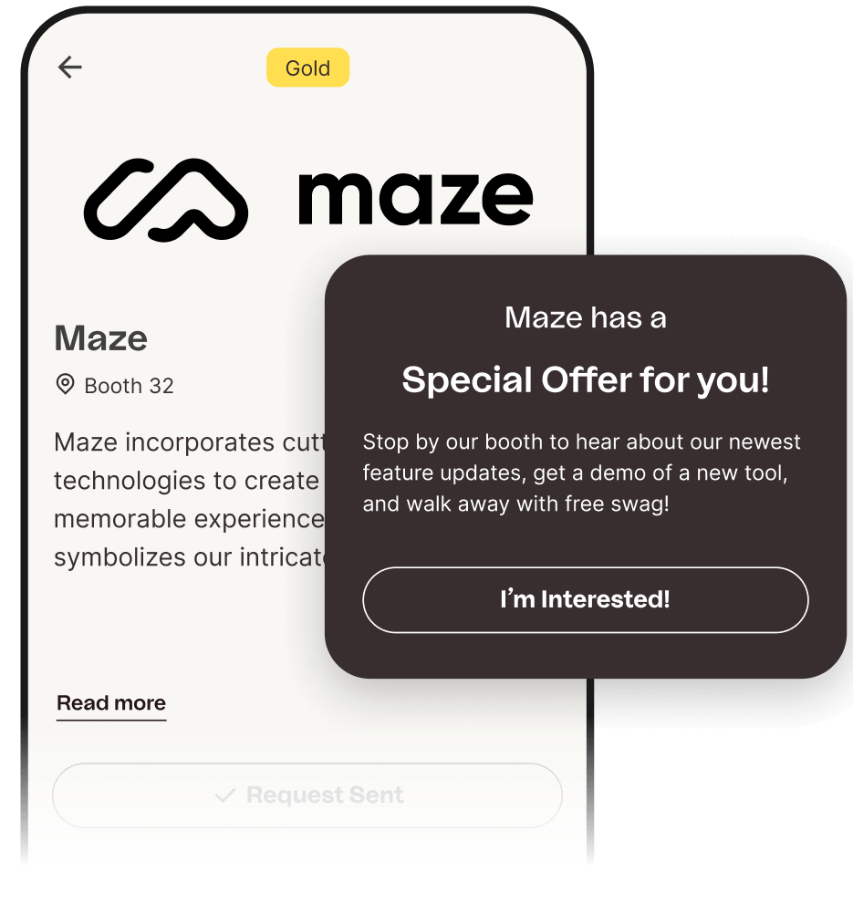 Maximize ROI for sponsors and exhibitors