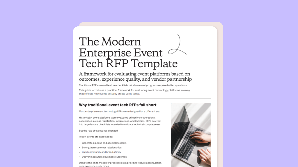 Why Enterprise RFPs Are Killing Event Experiences (+ the Template That Fixes It)