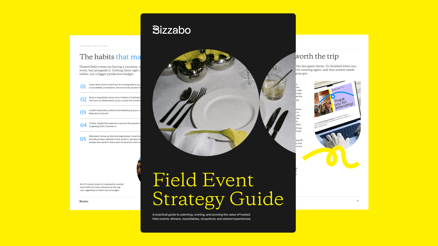 The Field Marketing Event Kit: Strategy, templates, and tools that actually drive pipeline.